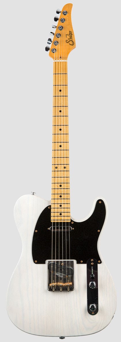 Suhr Classic T Antique MN TW Guitarra Eléctrica Trans White 1