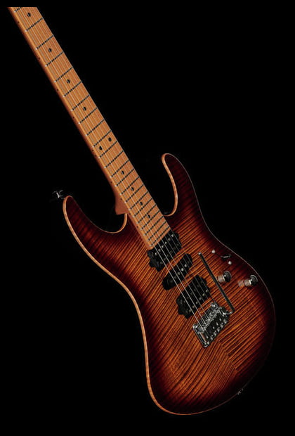 Suhr Modern Plus HSH MN BB Guitarra Eléctrica Bengal Burst 13