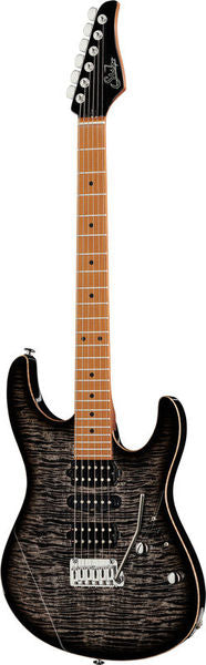 Suhr Modern Plus HSH MN CB Guitarra Eléctrica Trans Charcoal Burst 1