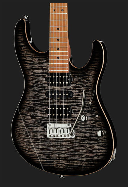 Suhr Modern Plus HSH MN CB Guitarra Eléctrica Trans Charcoal Burst 4