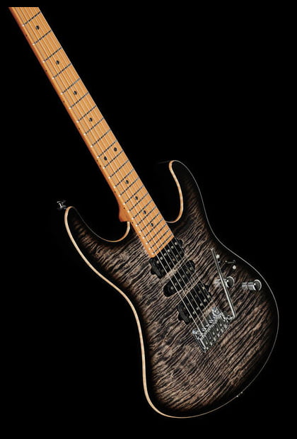 Suhr Modern Plus HSH MN CB Guitarra Eléctrica Trans Charcoal Burst 12