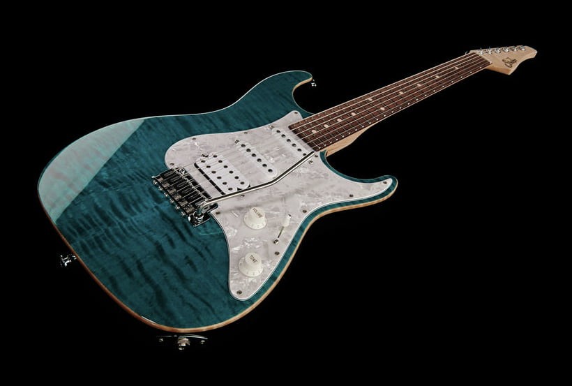 Suhr Standard Plus PF BBL Guitarra Eléctrica Bahama Blue 9