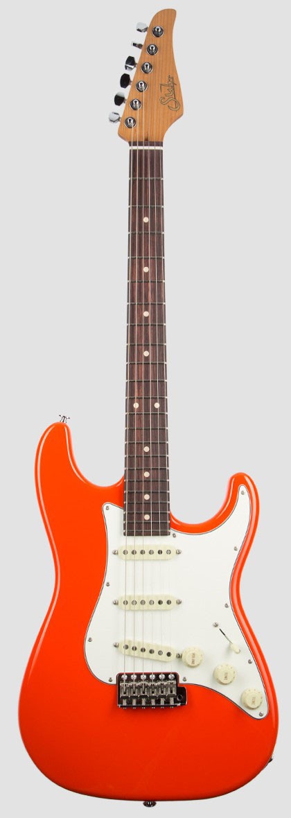 Suhr Scott Henderson Classic Signature FO Guitarra Eléctrica Fiesta Orange 2