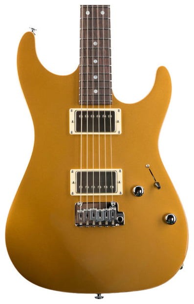 Suhr Pete Thorn Standard Signature HH Gotoh 510 GD Guitarra Eléctrica Gold 2