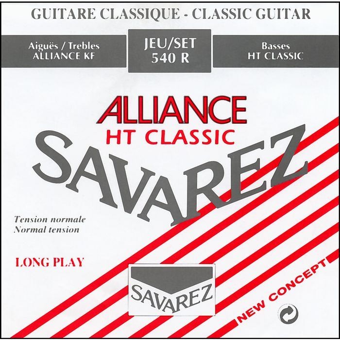 Savarez 540 R Juego Cuerdas Alliance Rojo Guitarra Española 1