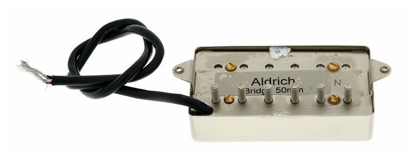 Suhr Aldrich Bridge 50mm Raw Nickel Pastilla Humbucker Puente 5