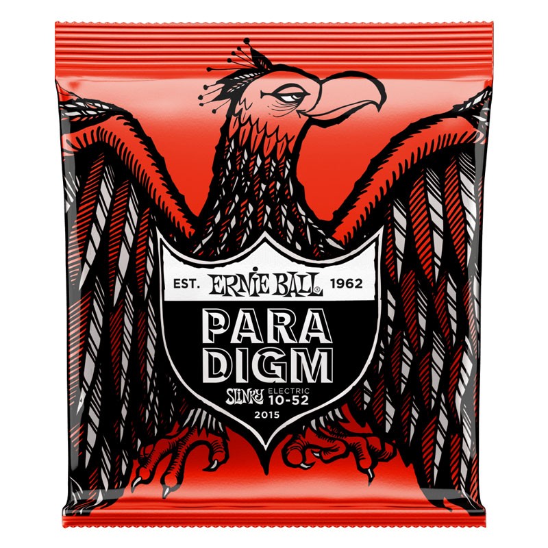 Ernie Ball 2015 Paradigm Slinky Juego Cuerdas Guitarra Eléctrica 010-052 1