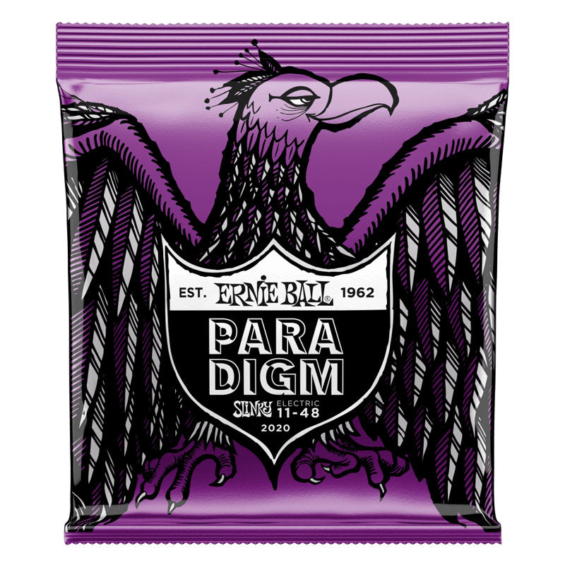 Ernie Ball 2020 Paradigm Power Slinky Juego Cuerdas Guitarra Eléctrica 011-048 1