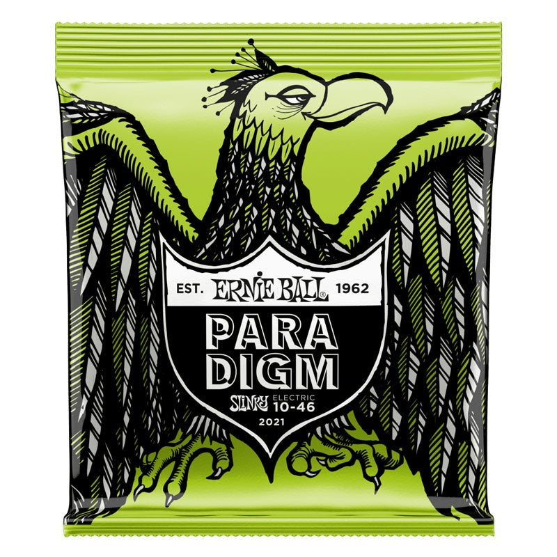 Ernie Ball 2021 Paradigm Regular Slinky Juego Cuerdas Guitarra Eléctrica 010-046 1