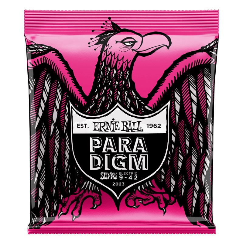 Ernie Ball 2023 Paradigm Super Slinky Juego Cuerdas Guitarra Eléctrica 009-042 1