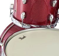 Pearl EXX725BR C704 EXX Batería Acústica con Herrajes y Platos Black Cherry Glitter 11