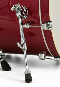 Pearl EXX725BR C704 EXX Batería Acústica con Herrajes y Platos Black Cherry Glitter 16