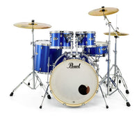 Pearl EXX725BR C717 EXX Batería Acústica con Herrajes y Platos High Voltage Blue 2