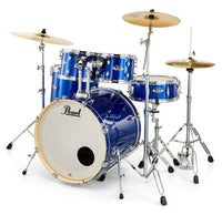 Pearl EXX725SBR C717 EXX Batería Acústica con Herrajes y Platos High Voltage Blue 3