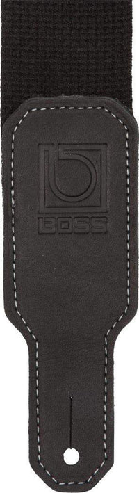 Boss BSC-20 BLK Cotton Correa Guitarra Algodón Negra 7