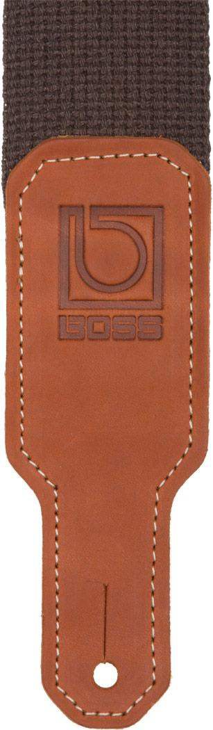 Boss BSC-20 BRN Cotton Correa Guitarra Algodón Marrón 7