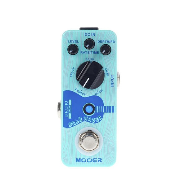 Mooer Baby Water Pedal Delay y Chorus Acústico 1