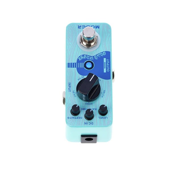 Mooer Baby Water Pedal Delay y Chorus Acústico 4