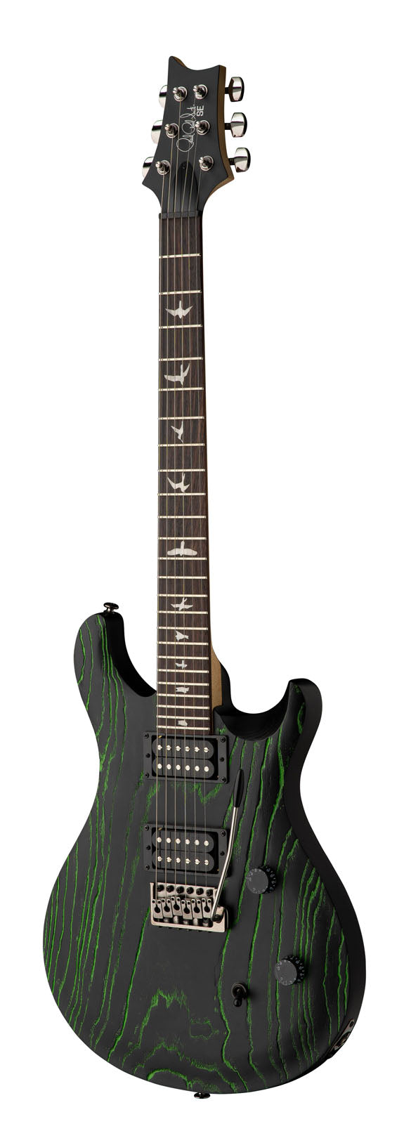 PRS SE CE24 Ltd Sandblasted GR Guitarra Eléctrica Verde 2