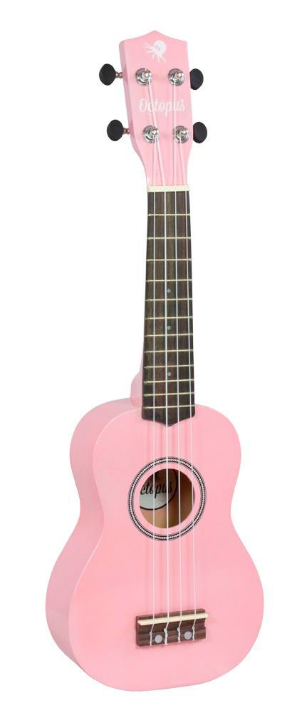 Octopus UK-205 PK Ukelele Soprano Rosa 1