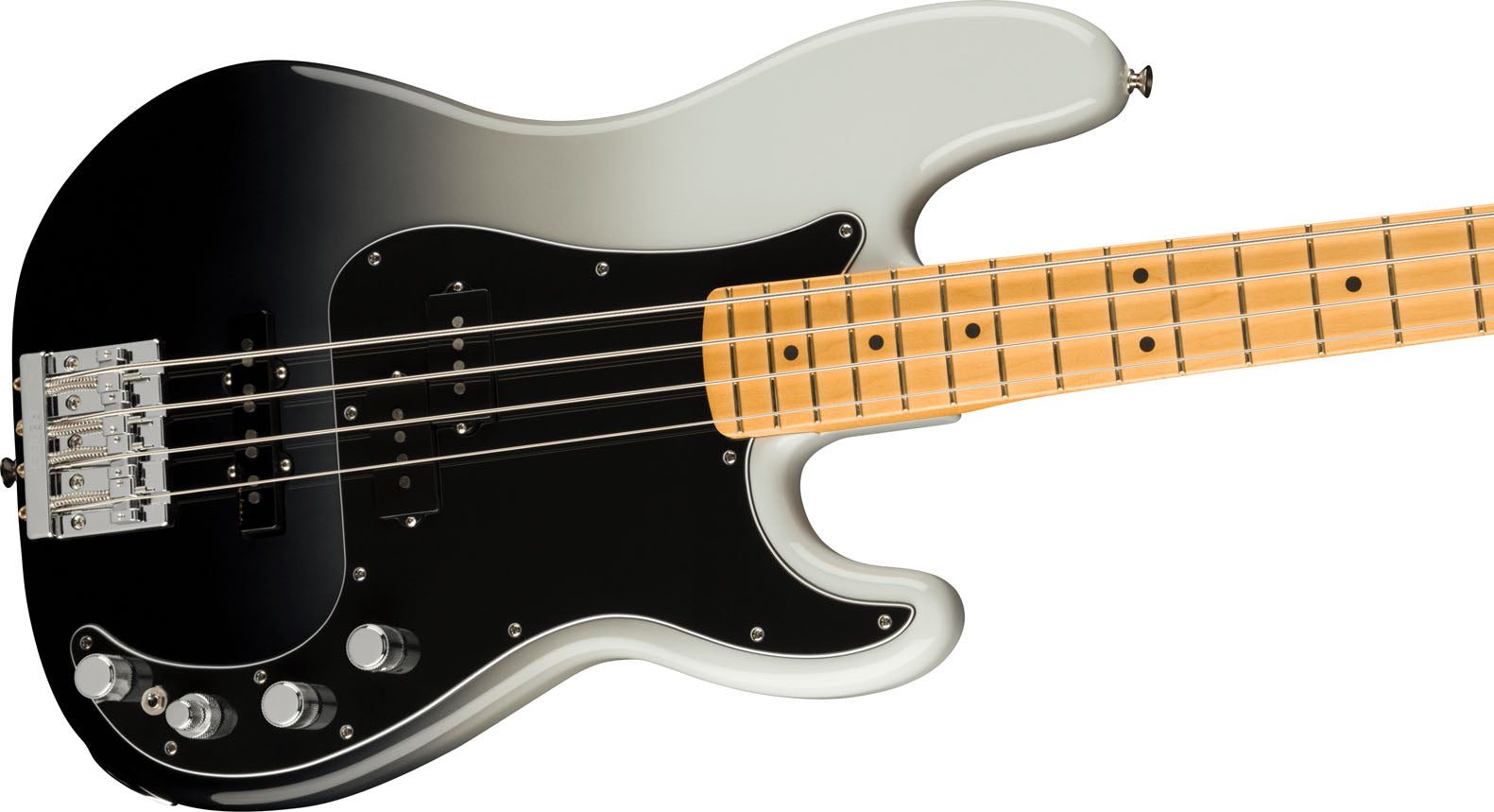 Fender Player Plus Precision Bass MN Bajo Eléctrico Silver Smoke 3