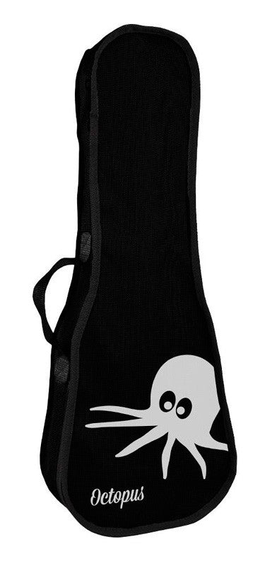 Octopus Funda Ukelele Soprano Negra 1