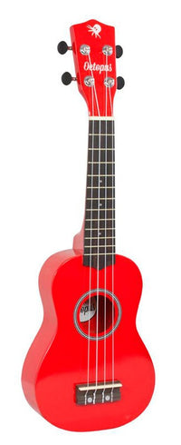 Octopus UK-205 CAR Ukelele Soprano Rojo 1