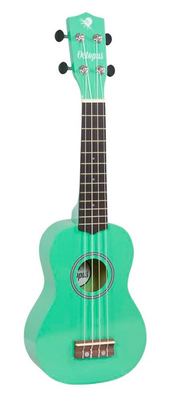 Octopus UK-205GR Ukelele Soprano Verde 1