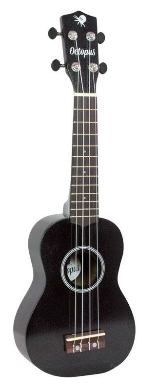 Octopus UK-205BK Ukelele Soprano Negro 1