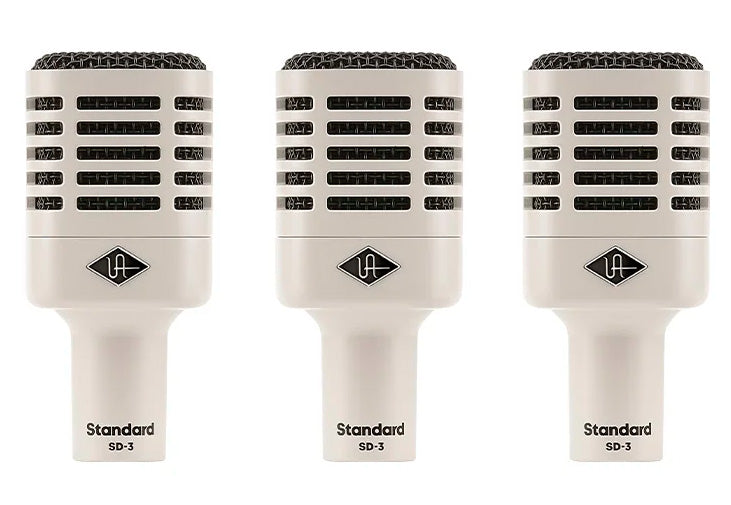 Universal Audio SD3X3 Pack 3 Micrófonos Dinámicos 1