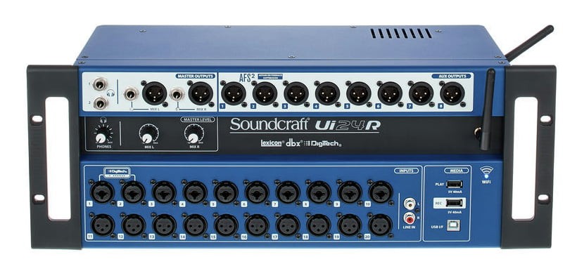 Soundcraft UI24R Mesa de Mezclas 24 Canales con Wifi 1