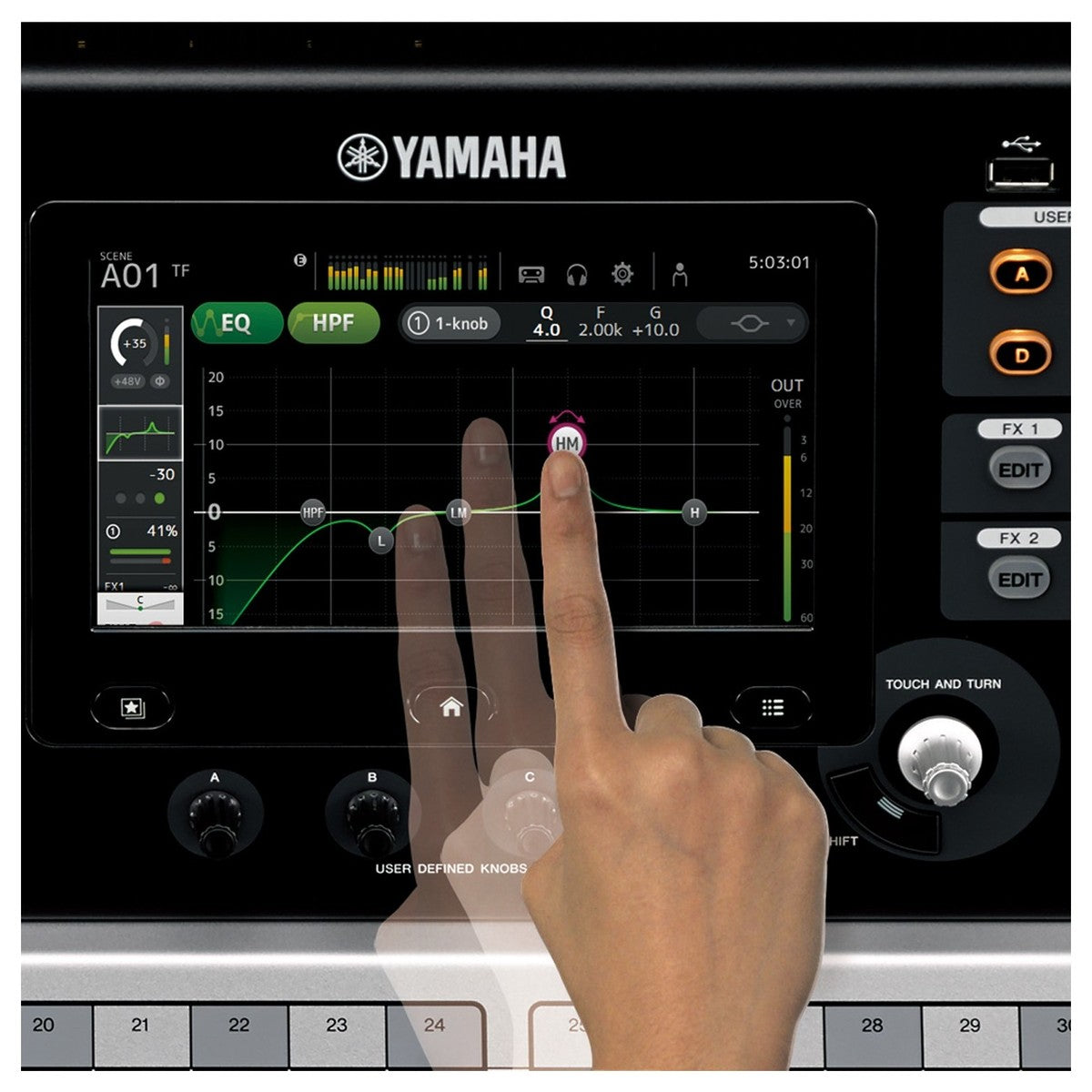 Yamaha TF3 Mesa de Mezclas Digital 18