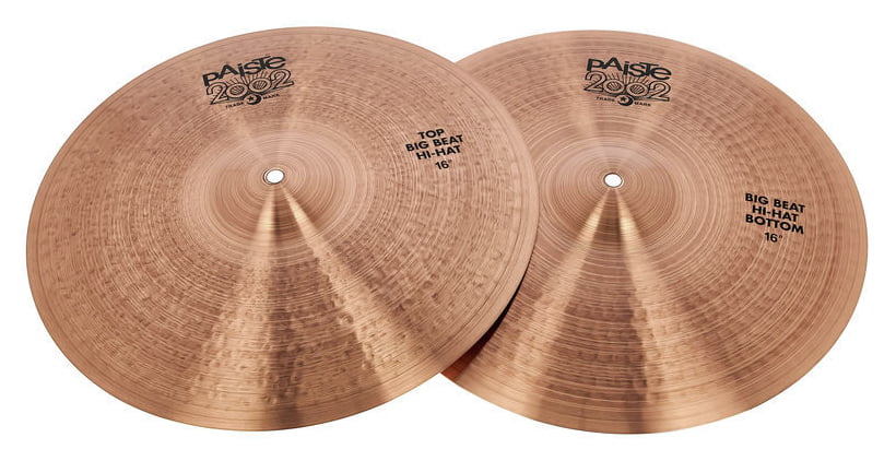 Paiste 2002 Big Beat Hi-Hat 16 Platos Batería 2