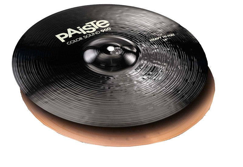 Paiste Color Sound 900 Black Heavy Hi-Hat 14 Platos Batería 1