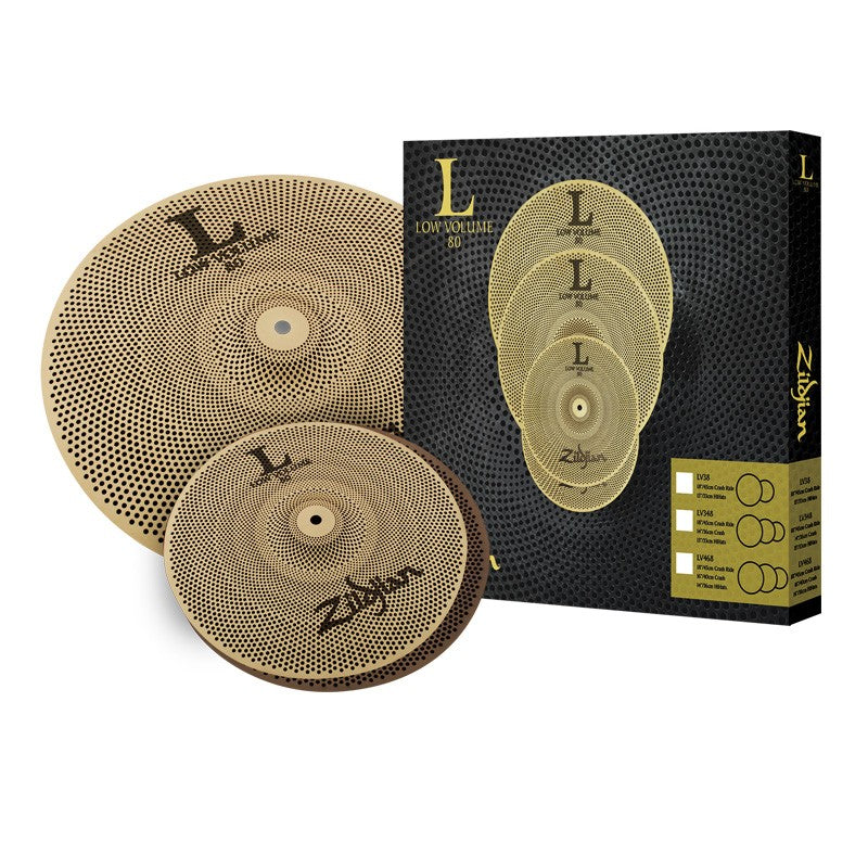 Zildjian LV38 Set Low Volume Juego Platos Batería 1