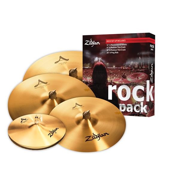 Zildjian A0801R A Zildjian Pack Rock Juego Platos Batería 1