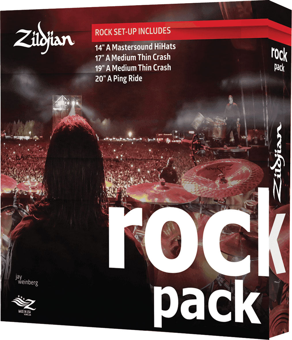 Zildjian A0801R A Zildjian Pack Rock Juego Platos Batería 2