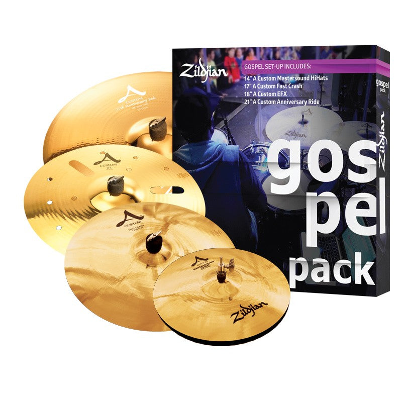 Zildjian AC0801G Pack Gospel a Custom Juego Platos Batería 1