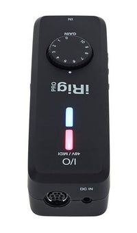 IK Multimedia iRIG Pro IO Interfaz Audio Midi HD Universal para iPHONE 5