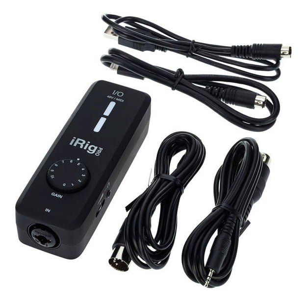 IK Multimedia iRIG Pro IO Interfaz Audio Midi HD Universal para iPHONE 11