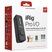 IK Multimedia iRIG Pro IO Interfaz Audio Midi HD Universal para iPHONE 15