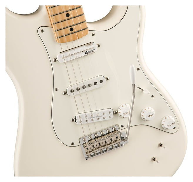 Fender ED Obrien Stratocaster MN Guitarra Eléctrica Olympic White 4