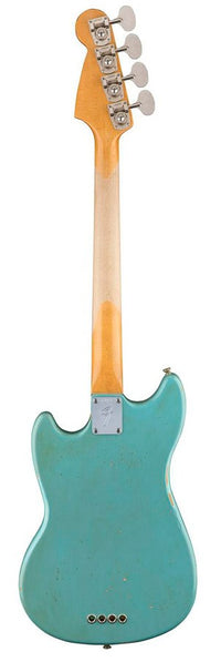 Fender Jmj Road Worn Mustang Bass RW Bajo Eléctrico Faded Daphne Blue 2