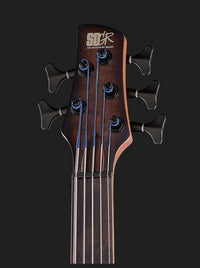 Ibanez SRH505F NNF Workshop Bajo Eléctrico 5 Cuerdas Fretless Natural Browned 6