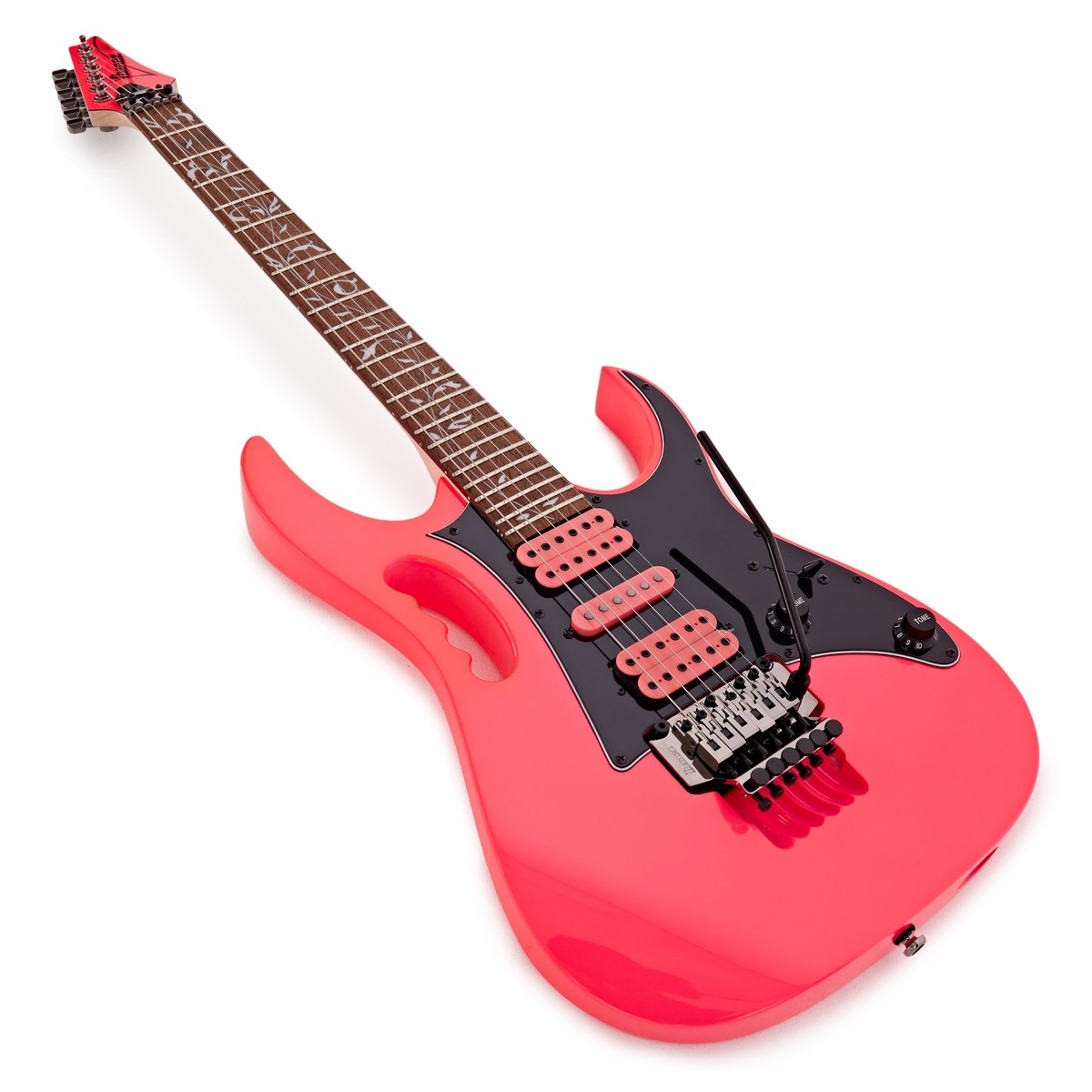 Ibanez JEM JRSP PK Steve Vai Guitarra Eléctrica Rosa 3