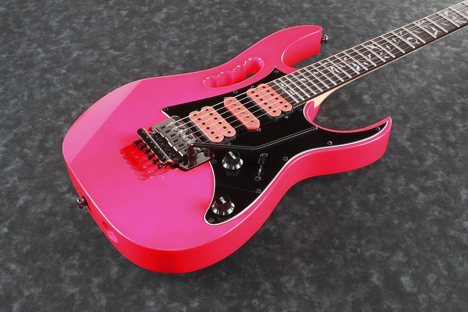 Ibanez JEM JRSP PK Steve Vai Guitarra Eléctrica Rosa 10