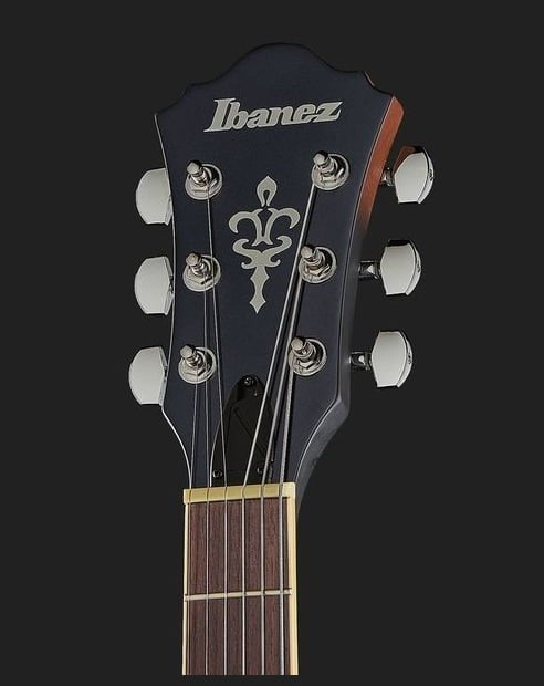 Ibanez AF55L TF Guitarra Eléctrica Zurdos Tobacco Flat 8