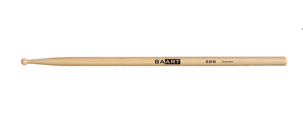 BAART BA5BB 5BB Hickory Baquetas Batería 1