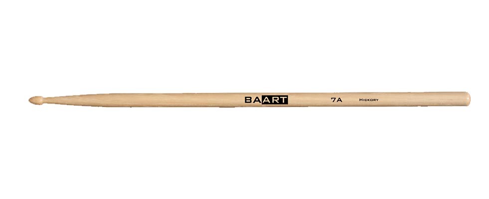 BAART BA7A 7A Hickory Baquetas Batería 1