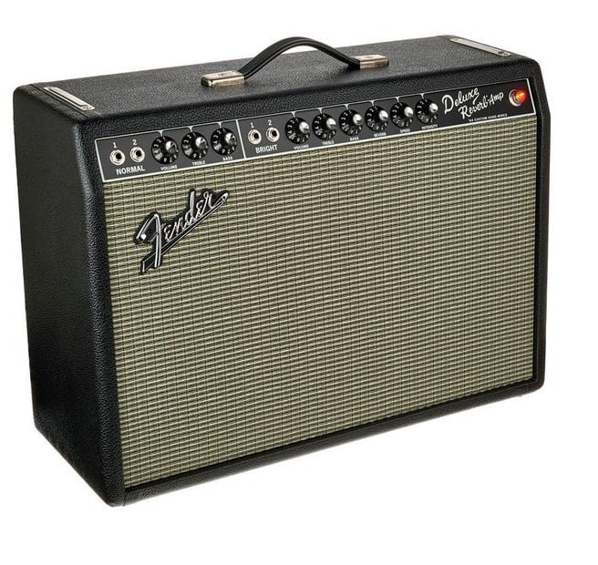 Fender 64 Custom Deluxe Reverb Amplificador Guitarra 2